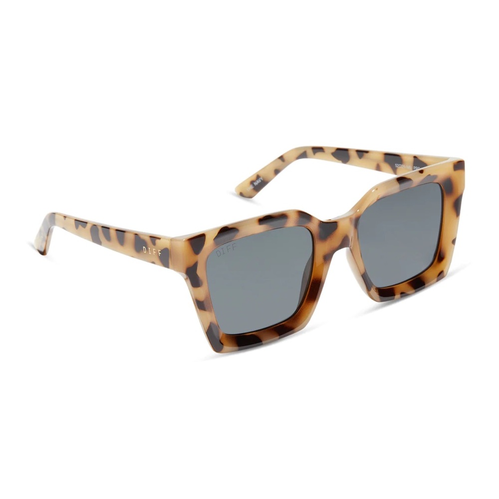Diff Eyewear colab with Madi Nelson - Tortious- The Navy